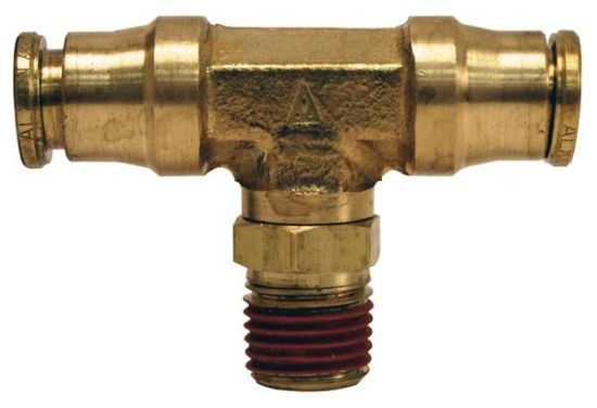 72S8X4 - Push-In Male Swivel Branch Tee - Dixon Valve & Coupling