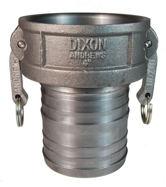 200-C-MI - Type C Coupler x Hose Shank - Cam & Groove - Dixon