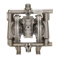 All-Flo A050-BAA-TTYT-S30, Metal Air Operated Double Diaphragm Pump, 1/2", 15 GPM, PTFE, BSP, A Series (A050)