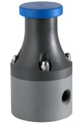 Blacoh PR-025-PP-T, Pressure Relief Valve, 1/4" FNPT, Polypropylene, PTFE