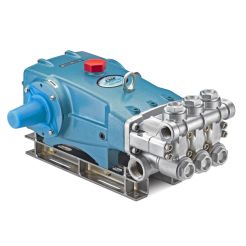 CAT 3535.0220 Plunger Pump, 36.0 GPM, 1-1/2" Inlet, 1" Discharge, 1200 PSI, Brass, Belt Drive
