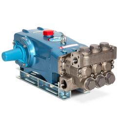CAT 3541C, Plunger Pump, Flushed Manifold, 45 GPM, 1-1/2" Inlet, 1" Discharge, 316 Stainless Steel, Belt Drive
