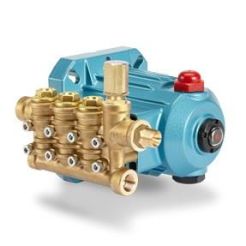 CAT 4DX03ELR, Plunger Pump, 0.3 GPM, 3/8" Inlet, 3/8" Discharge, 2000 PSI, Brass, Direct Drive