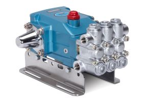 CAT 5CP2150W Plunger Pump, 5 GPM, 1/2" Inlet, 3/8" Discharge, 2000 PSI, Brass, Belt Drive