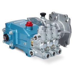 CAT 5CP6120CSSG1, Plunger Pump, 6.7 GPM, 1/2" Inlet, 3/8" Discharge, 1600 PSI, Brass, Gearbox Drive
