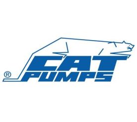 CAT 5CP6120RS Plunger Pump, 6 GPM, 1/2" Inlet, 3/8" Discharge, 1600 PSI, Brass, Belt Drive