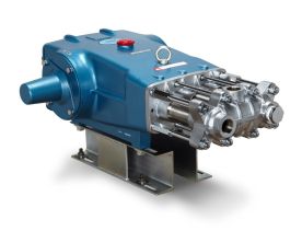 CAT 6041, Piston Pump, 60 Frame, 40 GPM, 2" Inlet, 1-1/4" Discharge, 1500 PSI, 316 Stainless Steel, Belt Drive