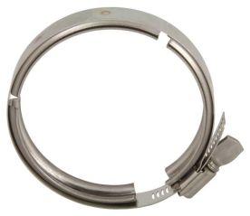 Dixon 13WGC100-150, Dairy Clamp, 1"-1-1/2" Tube OD, 304 Stainless Steel
