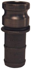 Dixon 150-E-ALH, Boss-Lock™ Cam & Groove Type E Adapter x Hose Shank, 1-1/2", Aluminum, 250 PSI