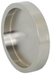 Dixon 16AI-15I100R, Female I-Line Solid End Cap, 1" Tube OD, 316L Stainless Steel