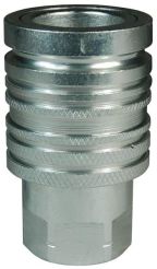 Dixon 3AGF3-PS, AG-Series Agricultural Push-Pull Ball Coupler, 3/8"-18 NPT, 3/8" Body, Steel
