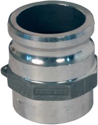 Dixon 400AWBPSTAL, Cam & Groove Adapter Butt Weld to Schedule 40 Pipe/Socket Weld to Nominal Tubing, 4", Aluminum, 100 PSI