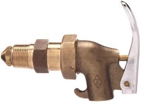 Dixon AHDBF75, Heavy Duty Adjustable Drum Faucet, 3/4", Brass