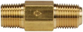 Dixon ASP3102-40, Disposible In-Line Nipple Filter, 1/4" NPT, 20 SCFM, 300 PSI, Brass