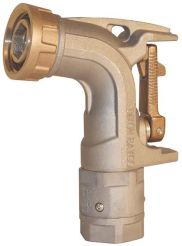 Dixon BL062, Ball Nozzle for Bulk Delivery, 1-1/4" Female NPT Swivel Inlet, Quick Fill Nut Outlet