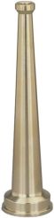 Dixon BN10 1" Brass Plain Hose Nozzle - 100 PSI