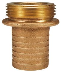 Dixon BS201, King™ Short Shank Suction Male Coupling, 1-1/2" NST (NH) Male Thread, Brass