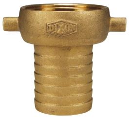 Dixon BS32N, King™ Short Shank Suction Female Coupling, 2-1/2" NST (NH) Thread, Brass