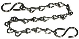 Dixon CH-SS-24, Jack Chain with S-Hook, 24", Stainless Steel