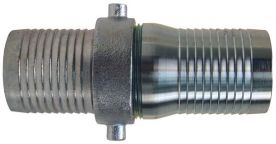 Dixon CSM150, King™ Short Shank Suction Complete Coupling, 1-1/2" NPSM, Plated Steel