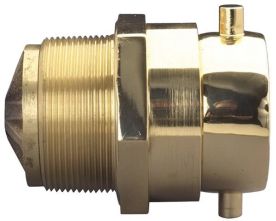 Dixon CSSTM30F30T-C, Spring Check Type Snoot Male Outlet, 3" Female NST (NH) x 3" Male NPT, 175 PSI, Brass