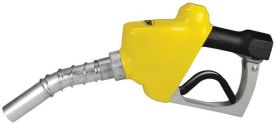 Dixon DFN100-NPNF, UL Big Mouth™ Diesel Nozzle with Safety Valve, 1" Female NPT Inlet, 1-1/8" Spout Outlet, 27 GPM