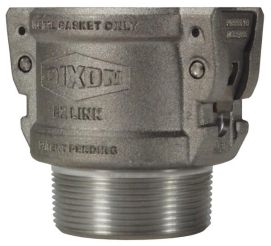 Dixon EZL200-B-SS, EZLink™ Armless Cam & Groove Type B Coupler x Male NPT, 2", 316 Stainless Steel, 250 PSI