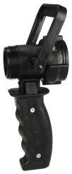 Dixon FBSO100F-PG, Forestry Grade Aluminum Ball Shut-Off Nozzle with Pistol Grip, 1" NST (NH), 3/4" Waterway, 600 PSI
