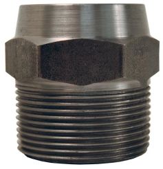 Dixon FM1250, Hex Nipple for Welding to Metal Hose, 1-1/4", Carbon Steel