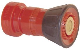 Dixon FNB150NST, Polycarbonate Fog Nozzle with Bumper, 1-1/2" NST (NH), 90° Spray GPM, 100 PSI