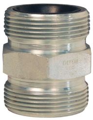 Dixon GDB13, Boss™ Ground Joint Double Spud, 3/4" & 1", Plated Steel, Polymer Seat