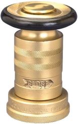 Dixon HFN150-FM, Heavy Duty Brass Industrial Fog Nozzle, 1-1/2" NPSH, 90° Spray GPM, 175 PSI