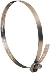 Dixon LS88, Quick Release Worm Gear Clamp, 2-1/16"-6" Hose OD, 1/2" Width, Style LS