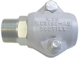 Dixon ME3162-16, LP Gas Clamp Style Male NPT Coupling, 1" x 1", Steel