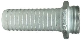 Dixon MLS25, Long Shank Male Coupling, 2" Hose ID, Plated Iron