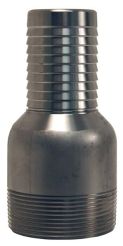 Dixon RST0510, Jump Size King™ Combination Nipple, 3/4" Hose Shank, 1" NPT Thread, 316 Stainless Steel