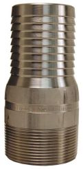 Dixon RST10A, King™ Combination Nipple, 1" BSPT, 316 Stainless Steel