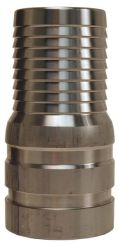 Dixon RSTV20, King™ Combination Nipple Grooved End, 1-1/2", 316 Stainless Steel