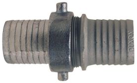 Dixon S111, King™ Short Shank Suction Complete Coupling, 3" NPSM, Plated Iron