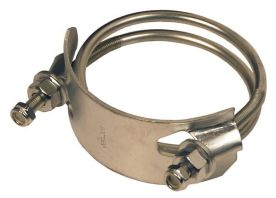 Dixon SCCW1200, Counter Clockwise Spiral Clamp, 12" ID, 11-52/64"-12-61/64" OD, Plated Steel