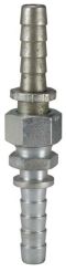 Dixon SS306, Spray Hose Complete Coupling, 3/8" Hose ID, 3/4" NPSM Thread, Plated Steel