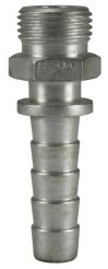 Dixon SS414, Spray Hose Male Coupling, 1/2" Hose ID, Plated Steel