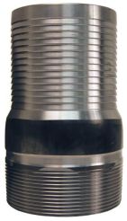 Dixon ST15, King™ Combination Nipple, 1-1/4" NPT, Unplated Steel
