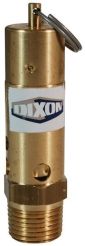 Dixon SV150HD, High Capacity Safety Pop-Off Valve, 1/2" NPT, 300 SCFM, Brass