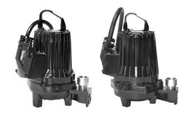 Goulds 1GA71G1HD, Grinder Pump, 1-1/2" NPT Discharge, 3 HP, 1 Phase, 230V, 3450 RPM, 13 Amps, Cast Iron, 1GA Series