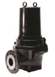 Goulds 2GV2312CD, Vortex Wastewater Pump, 2" NPT Discharge, 2.3 HP, 3 Phase, 200V, 3450 RPM, 8.2 Amps, 2" Max Solids, 4.09" Impeller, Cast Iron, GV Plus Series