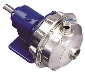 Goulds 1STFRME4, Centrifugal Pump, 1" Discharge, 1-1/4" Suction, NPT, 4.44" Impeller, 316L Stainless Steel, NPE Series