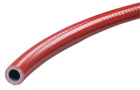 Kuri Tec A1144-04X500, 1/4 in. ID, Red PVC/Polyurethane Air Hose