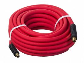 Kuri Tec HS1234-04X100, 1/4 in. ID x 100 ft, Red Low Temperature Air Hose Assembly