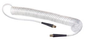 Kuri Tec HSC2840-04X10, 1/4 in. ID x 10 ft, White Ether-Based Self-Store Coiled Tubing Assembly